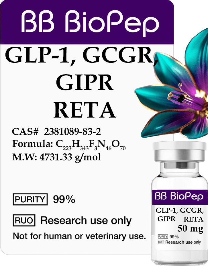 GLP-1, GCGR, GIPR RT 50