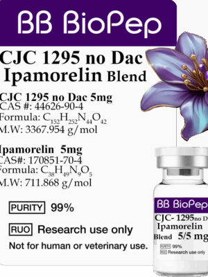 CJC 1295 -5   Ipamorelin-5 blend