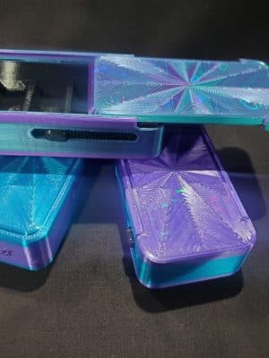 Slide top vial box 4 count