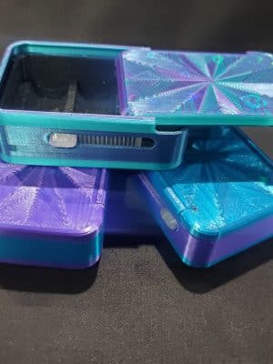 Slide top vial box 3 count