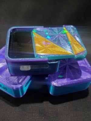 Slide top vial box 2 count