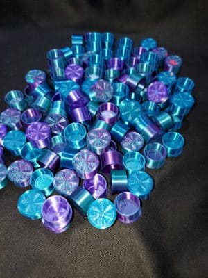 Small Vial Cap - 6 assorted caps