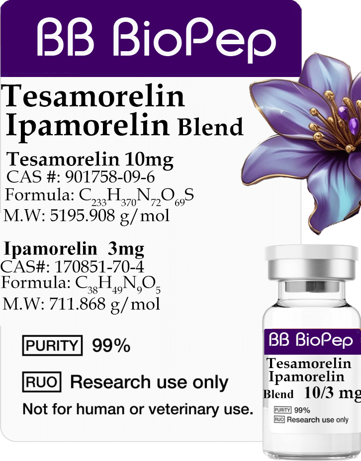 Tesamorelin -10 Ipamorelin-3 blend